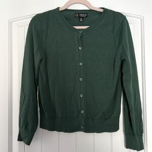 Gilboa Knitwear Green Cardigan